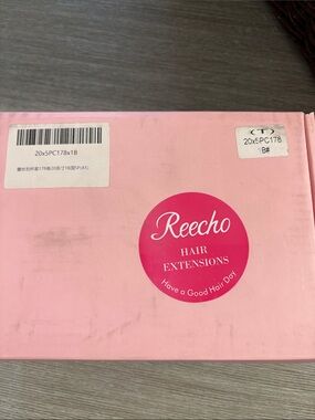 Reecho Pink Hair Extensions Box - Pink